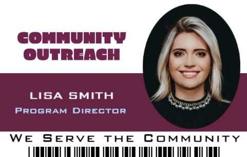 Outreach services ID Card