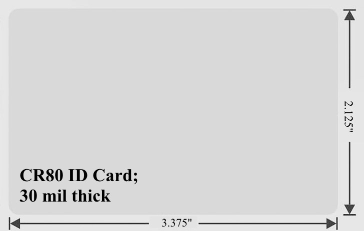 ID card size